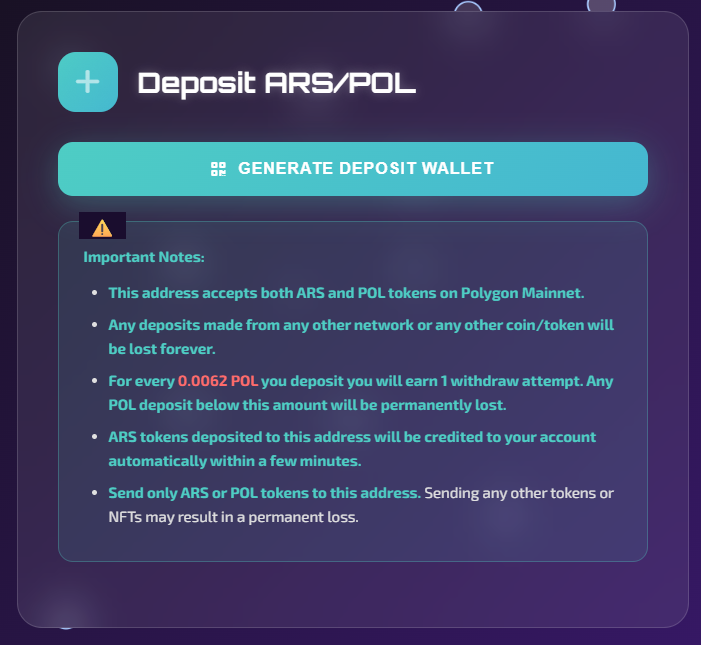 Deposit