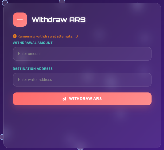 withdraw